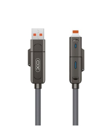 CABLE 4 EN 1 60W USB - C / USB-C / LIGHTNING / USB-A