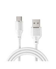CABLE DE CARGA 6A USB A TIPOC 1 METRO BLANCO XO