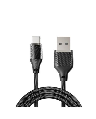 CABLE DE CARGA 6A USB A TIPOC 1 METRO NEGRO XO
