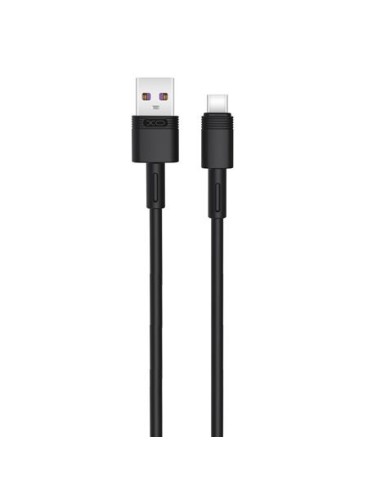 CABLE NBQ166 CARGA RAPIDA USB - TIPO C | 5A | 1 METRO | NEGRO XO
