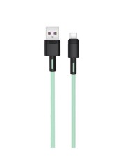 CABLE NBQ166 CARGA RAPIDA USB - TIPO C | 5A | 1 METRO | VERDE XO