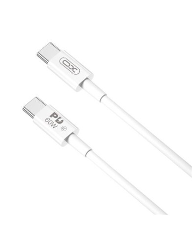 CABLE TIPO C A TIPO C 1 METRO NBQ190 BLANCO 60W XO