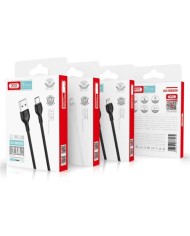 CABLE 2.1A USB A LIGTHNING 2 METROS BLANCO NB200 XO