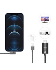 CABLE LIGHTNING A HDMI 1080P HD GB008 XO