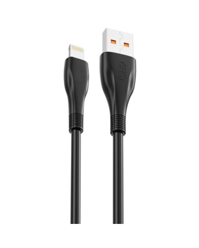 CABLE NB185 CARGA RAPIDA USB - LIGHTNING | 6A | 1 METRO | NEGRO XO
