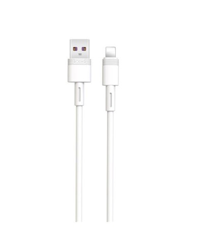 CABLE NBQ166 CARGA RAPIDA USB - LIGHTNING | 5A | 1 METRO | BLANCO XO