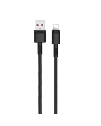 CABLE NBQ166 CARGA RAPIDA USB - LIGHTNING | 5A | 1 METRO | NEGRO XO