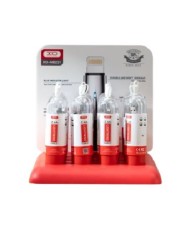 PACK EXPOSITOR NB221 16 CABLES LIGHTNING METAL 1 METRO XO