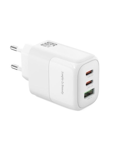 CARGADOR 2X TIPO C + USB 65W CARGA RAPIDA XOL139 XO