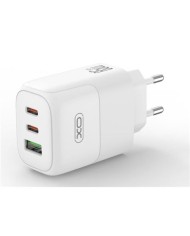 CARGADOR 2X TIPO C + USB 65W CARGA RAPIDA XOL139 XO