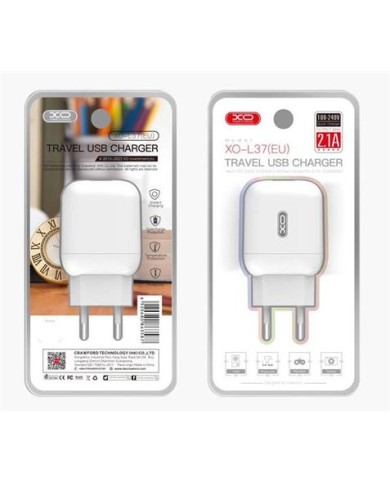 CARGADOR DE CORRIENTE L37 2.1A USB XO