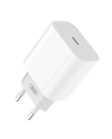 CARGADOR DE CORRIENTE L77 20W TIPO C XO BLANCO