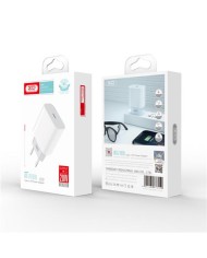 CARGADOR DE CORRIENTE L77 20W TIPO C XO BLANCO