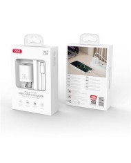 CARGADOR USB 20W 1X USB-A Y 1X USB-C CON CABLE TIPO C L147 XO