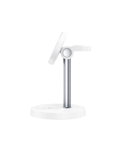 CARGADOR INALAMBRICO MAGNETICO 3 EN 1 CX038 BLANCO XO