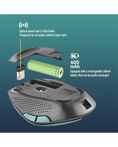 RATON NGS EVO RUST WIRELESS SILENT BLUE