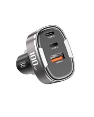 CARGADOR MECHERO CC61 3XUSB 100W XO