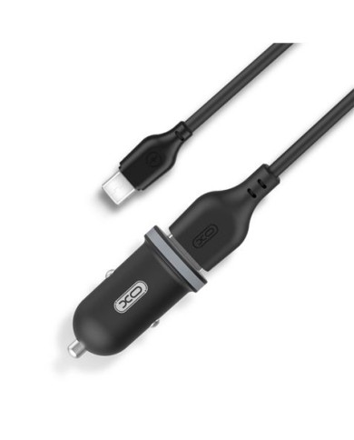 PACK CARGADOR MECHERO TZ08 2.1A + CABLE TIPO MICRO USB NEGRO XO