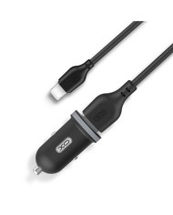 PACK CARGADOR MECHERO TZ08 2.1A + CABLE TIPO MICRO USB NEGRO XO