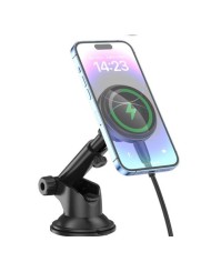 SOPORTE IMANTADO CON BASE DE CARGA INALAMBRICA 15W CX017 XO