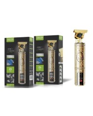 CORTAPELO METAL BARBERO RECARGABLE CON PANTALLA GREEN LYCA