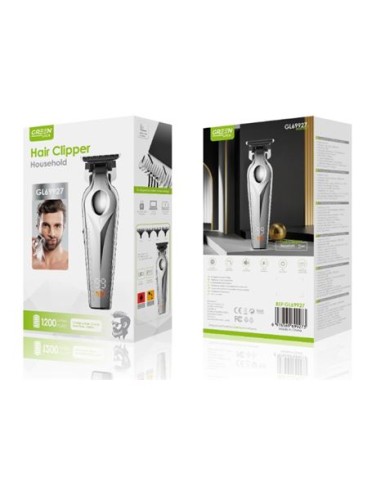 CORTAPELO METAL RECARGABLE CON DISPLAY GL69927 GREEN