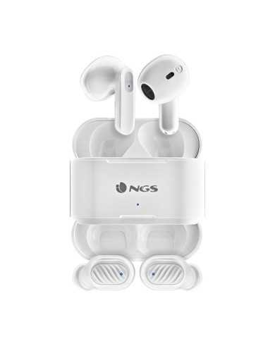 AURICULARES NGS ARTICA DUO EARPHONES BLUETOOTH WIRELESS WHITE ( PACK 2UD )