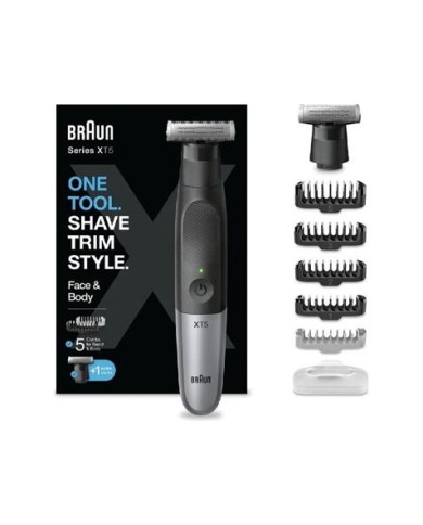 RECORTADORA AFEITADORA PARA CARA Y CUERPO 5 EN 1 XT5110 BRAUN