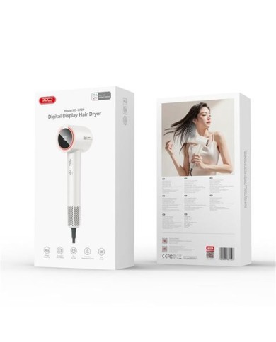 SECADOR DE PELO IONICO CON DISPLAY DIGITAL CF29 XO