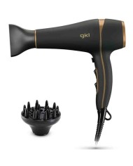 SECADOR DE PELO IONICO PROFESIONAL 2200W NEGRO Y DORADO GKL