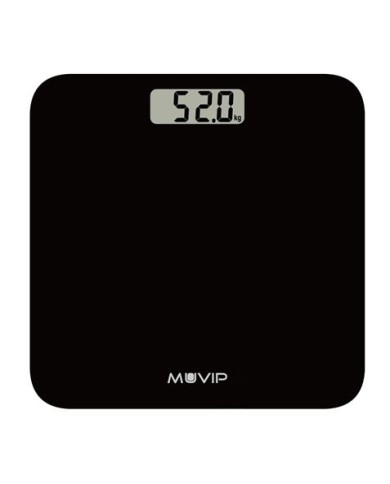 BASCULA DIGITAL BAÑO BLACK DESIGN MUVIP