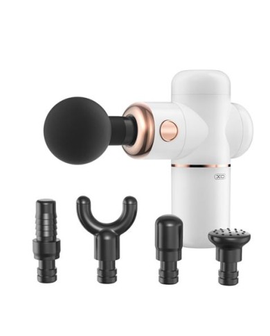 MINI PISTOLA DE MASAJE CON ACCESORIOS XOFG01 XO