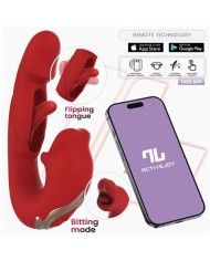 VIBRADOR CON FUNCION DE MORDISQUEO Y FLIPPING MOUTY INTOYOU