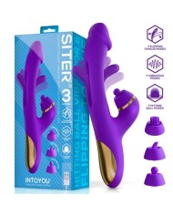 VIBRADOR CON LENGUA Y CABEZALES INTERCAMBIABLES SITER 2.0 INTOYOU