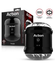 MASTURBADOR MASCULINO DOBLE ORIFICIO ACTION THOR