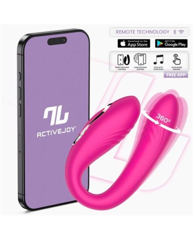 VIBRADOR PARA PAREJAS 360º ROSA COUTY INTOYOU