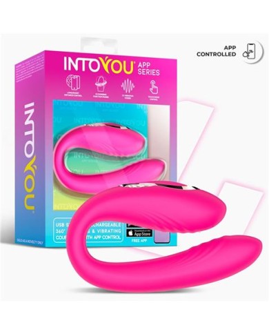 VIBRADOR PARA PAREJAS 360º ROSA COUTY INTOYOU