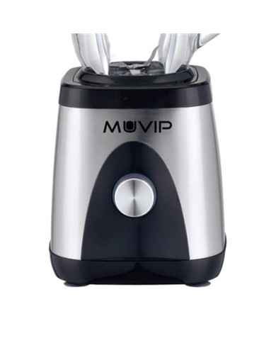 BATIDORA INOXIDABLE VASO CRISTAL 1300W 1.5 LITROS MUVIP