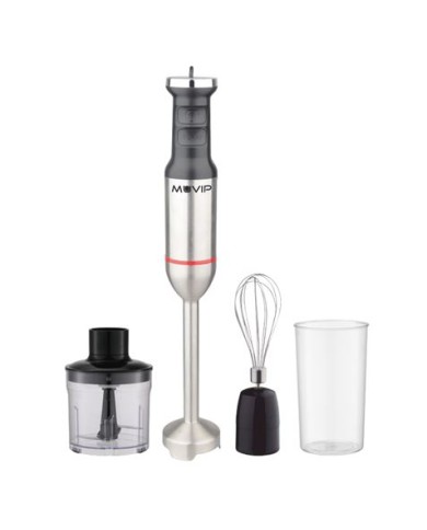 BATIDORA DE MANO INOX 1700W + ACCESORIOS MUVIP