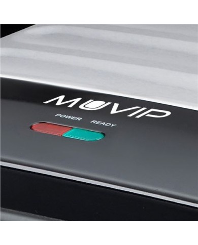 SANDWICHERA GRILL INOXIDABLE 1800W MUVIP