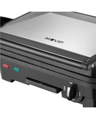 SANDWICHERA INOX 1800W 180º PLACAS REVERSIBLES MUVIP