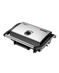 SANDWICHERA INOX GRILL 1500W TEMPERATURA REGULABLE MUVIP