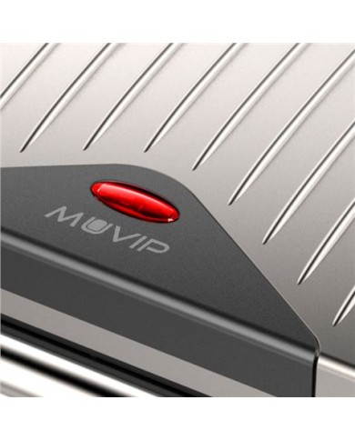 SANDWICHERA INOX GRILL 750W MUVIP