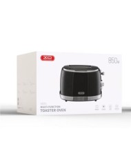 TOSTADORA VINTAGE 850W NEGRO PLATA XOCF7 XO