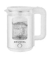 HERVIDOR DE AGUA 1.8 LITROS 150W BLANCO INOX GRUNKEL