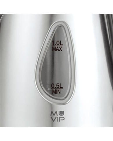 HERVIDOR DE AGUA INOX 1 LITRO 2200W MUVIP