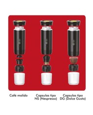 CAFETERA PORTATIL 3 EN 1 XPRESSCUP NEGRA MUVIP