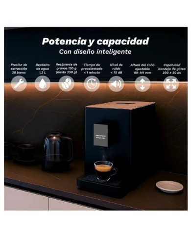 CAFETERA SUPERAUTOMATICA DARKCAFPRESSO GRUNKEL