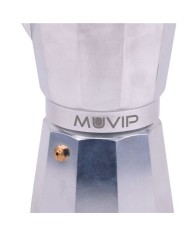 CAFETERA 6 TAZAS ALUMINIO ANTIADHERENTE MUVIP