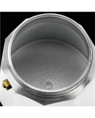 CAFETERA VITRO EXPRES 3 TAZAS ALUMINIO ANTIADHERENTE CALDERIN SIN CANTOS